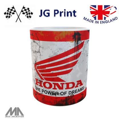 Honda Mug – Racing Fan Gift | Coffee Cup Red