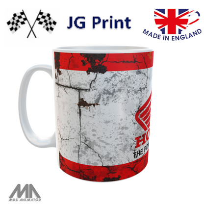 Honda Mug – Racing Fan Gift | Coffee Cup Red