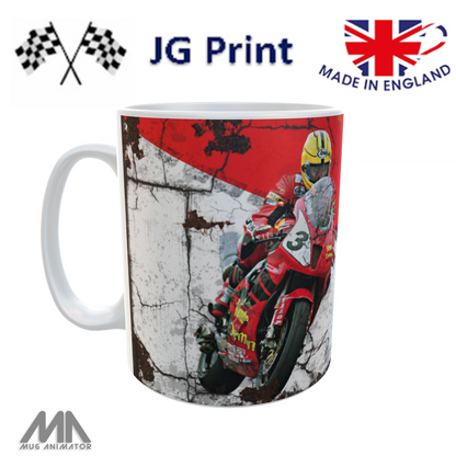 Joey Dunlop Mug – Racing Fan Gift | Coffee Cup