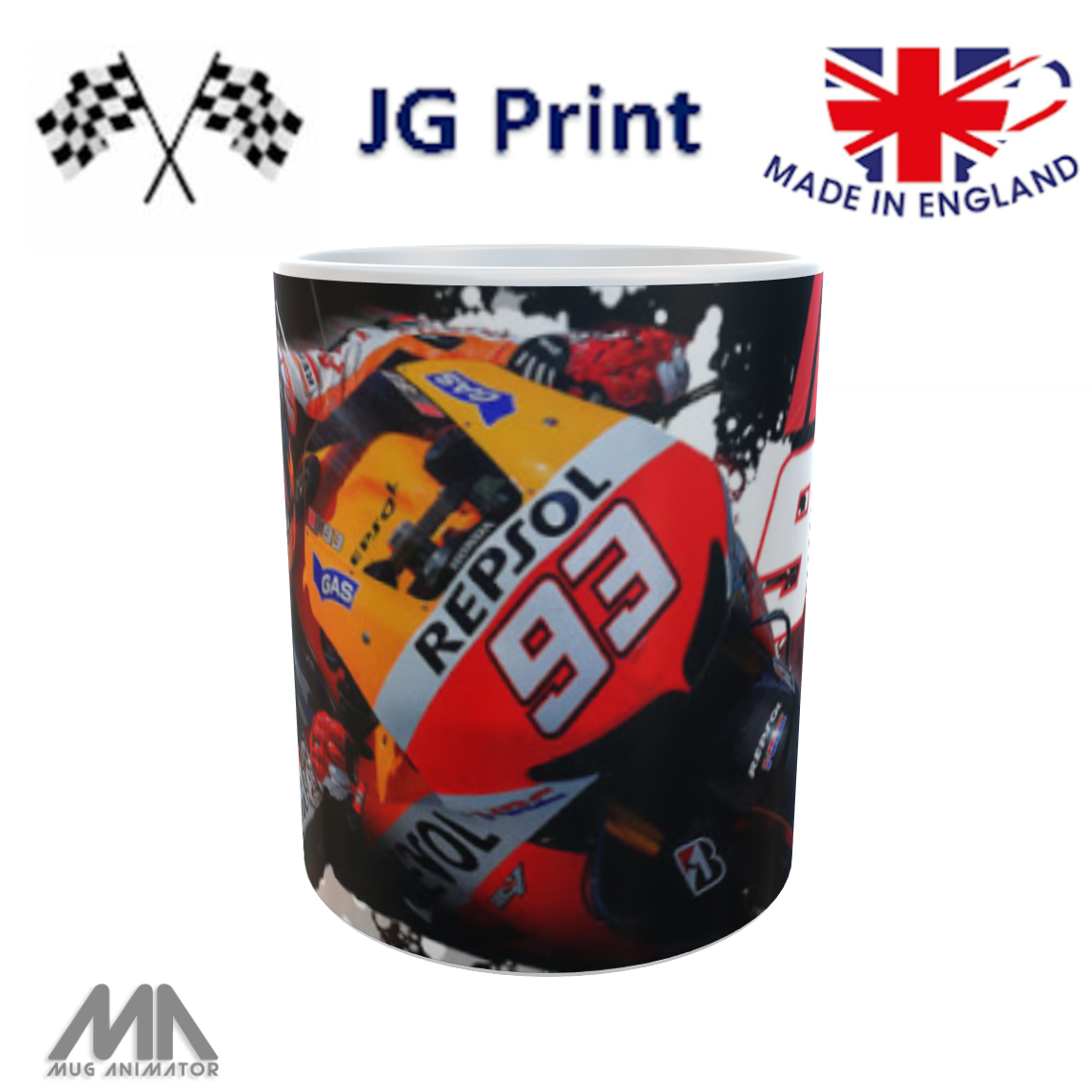 Marc Marquez – Racing Fan Gift | Coffee Cup
