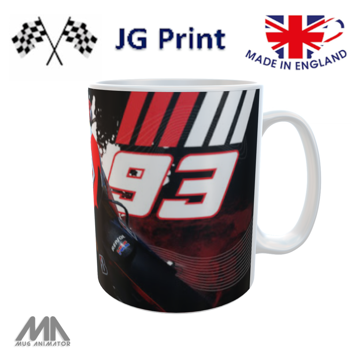 Marc Marquez – Racing Fan Gift | Coffee Cup