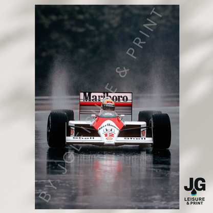 Ayrton Senna Poster Wall Art A1-A5 (Copy)