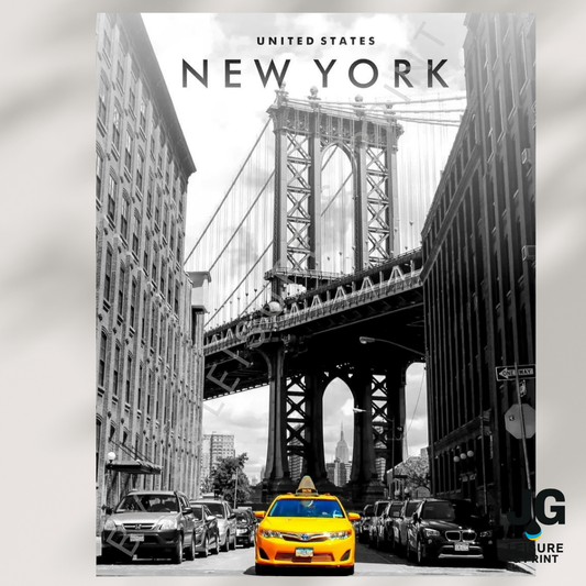 New York City USA Picture Wall Art | Print | Poster Unframed