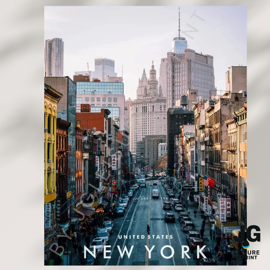 New York City USA Picture Wall Art | Print | Poster Unframed