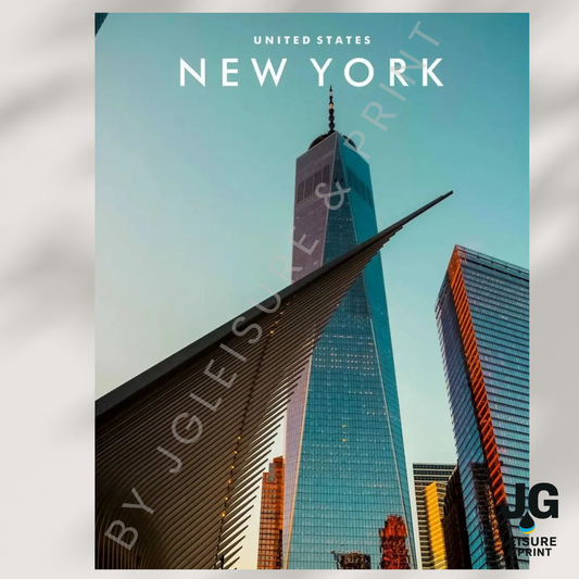 New York City USA Picture Wall Art | Print | Poster Unframed