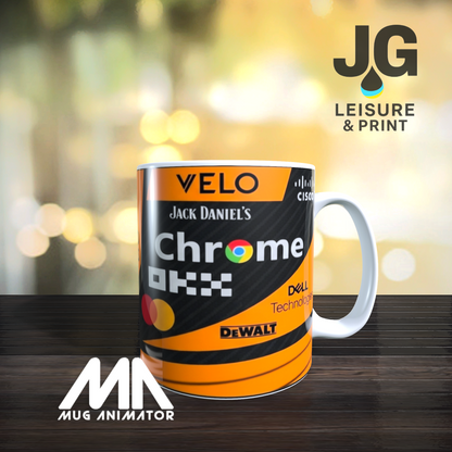Lando Norris inspired Formula One Mug – Racing Fan Gift | McLaren