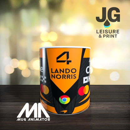 Lando Norris inspired Formula One Mug – Racing Fan Gift | McLaren