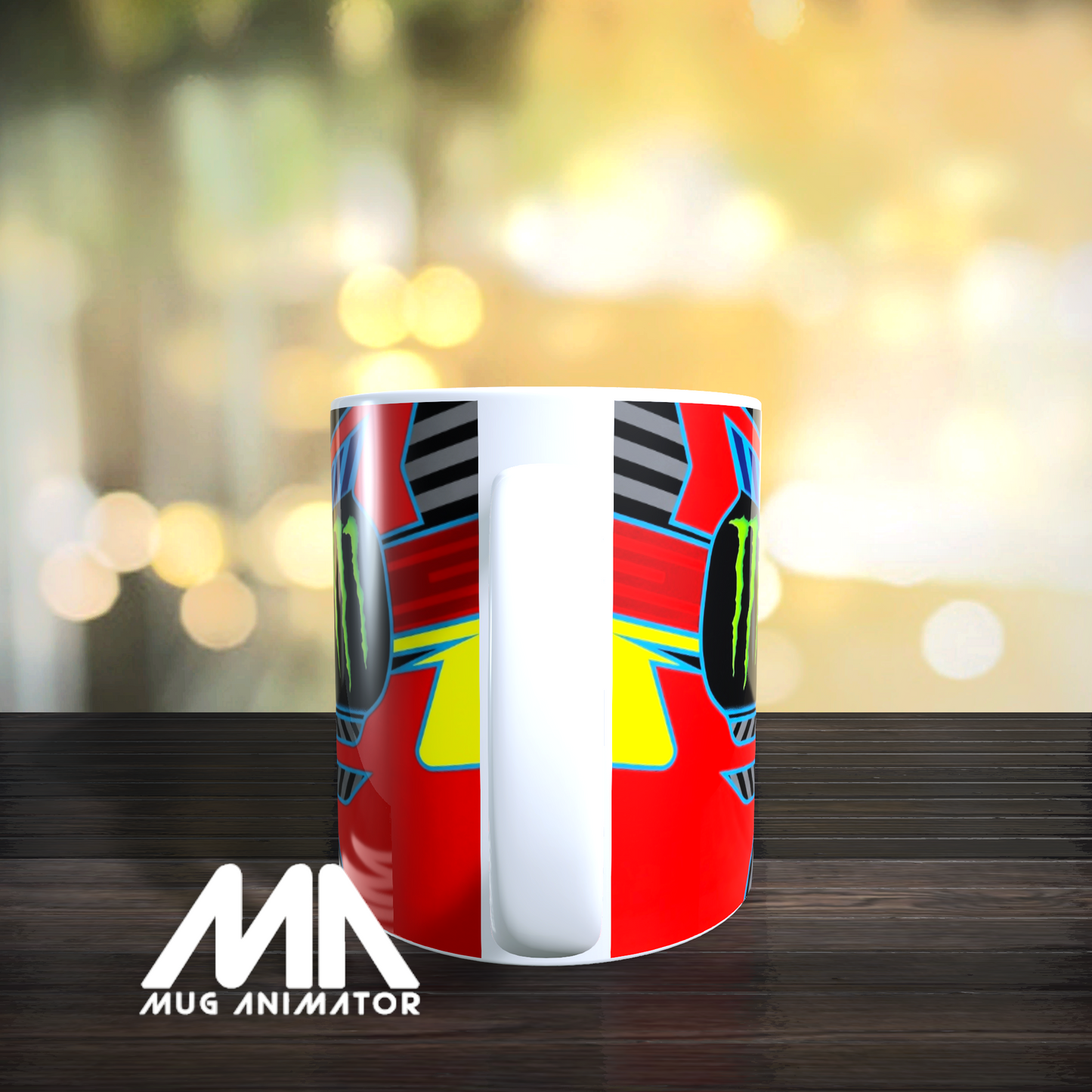 Oscar Piastri helmet inspired Formula One Mug – Racing Fan Gift | McLaren