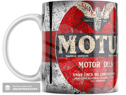 6 Pack Retro Oil Can Mug Collection –