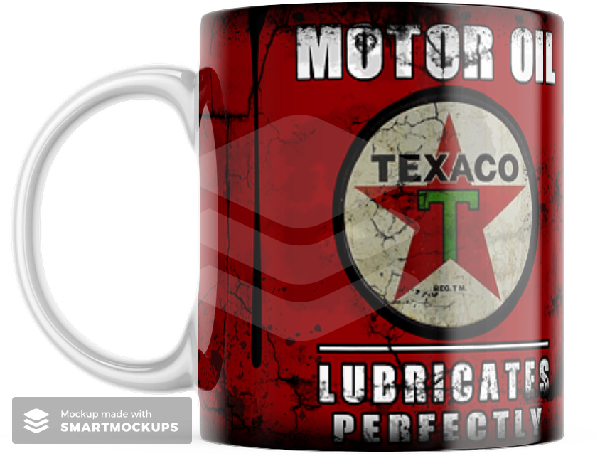 6 Pack Retro Oil Can Mug Collection –