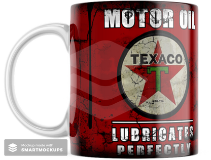 6 Pack Retro Oil Can Mug Collection –