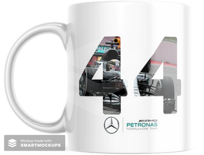 Lewis Hamilton Formula One Mug – Racing Fan Gift | F1 Coffee Cup |