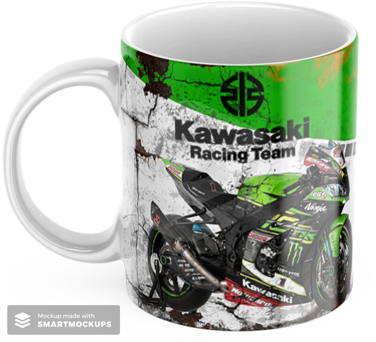 Kawasaki Mug – Racing Fan Gift | Coffee Cup