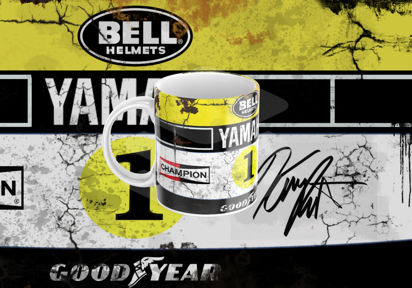 Kenny Roberts Mug – Racing Fan Gift | Coffee Cup