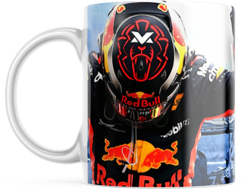Max Verstappen Formula One Mug – Racing Fan Gift | F1 Coffee Cup |