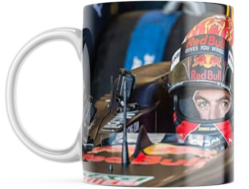 Max Verstappen Formula One Mug – Racing Fan Gift | F1 Coffee Cup |