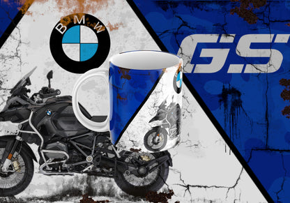 BMW GS Mug – Racing Fan Gift | Coffee Cup Black